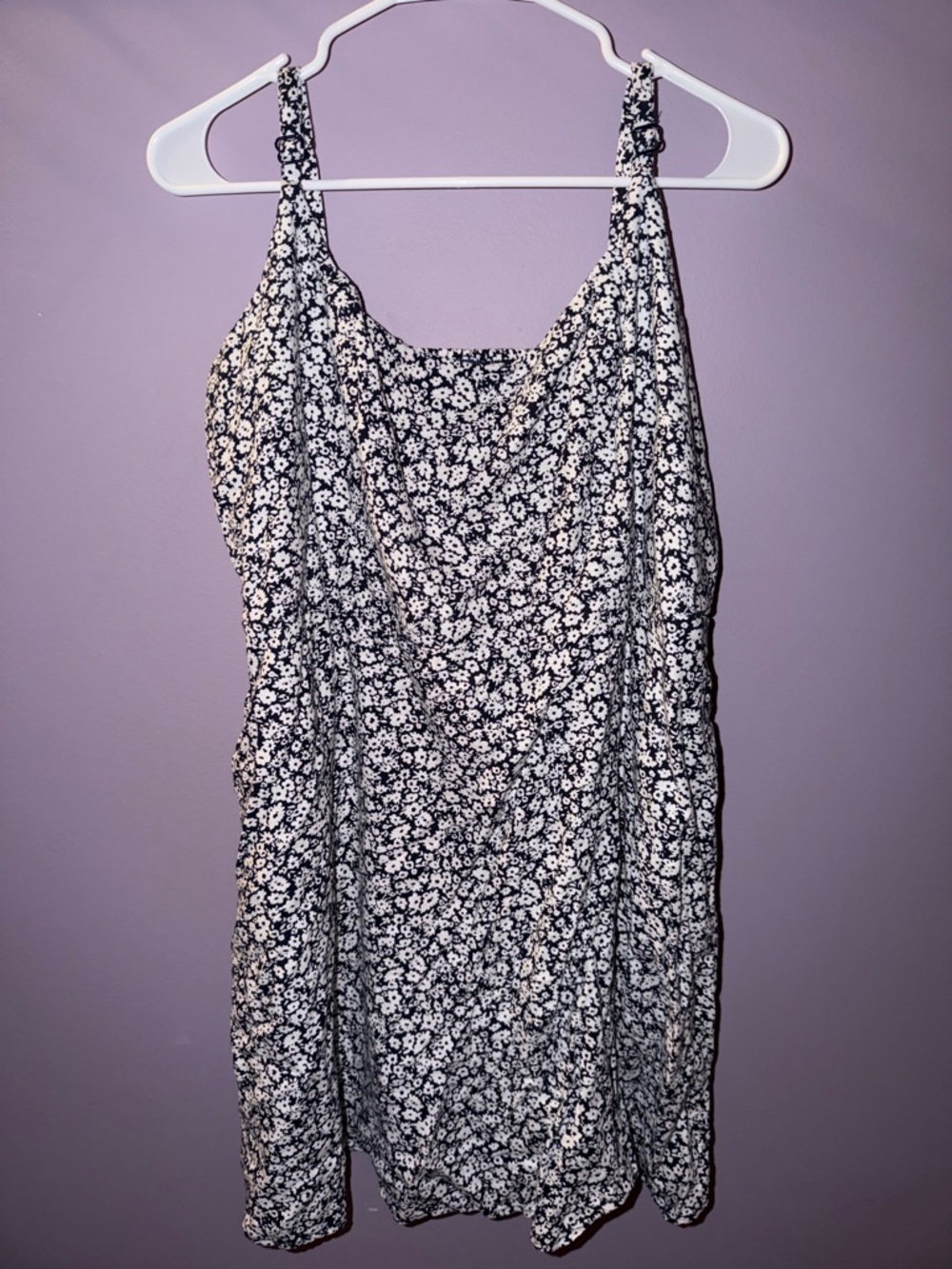 Old Navy - Navy and White Floral Dress